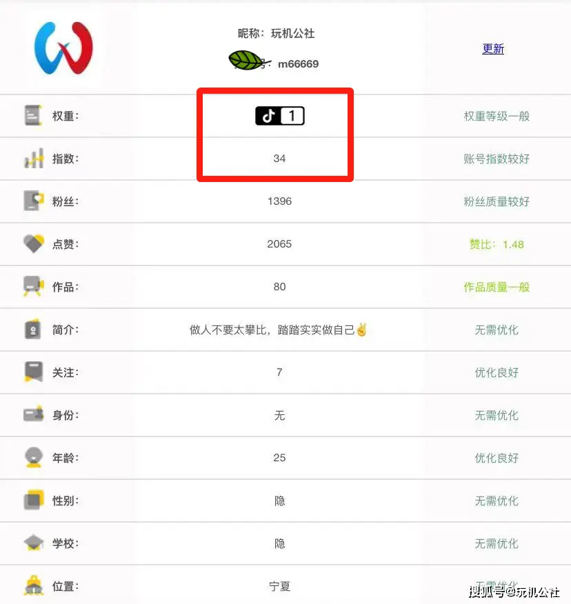 查询抖音账号权重_拼多多权重怎么查看_抖音权重查询方法