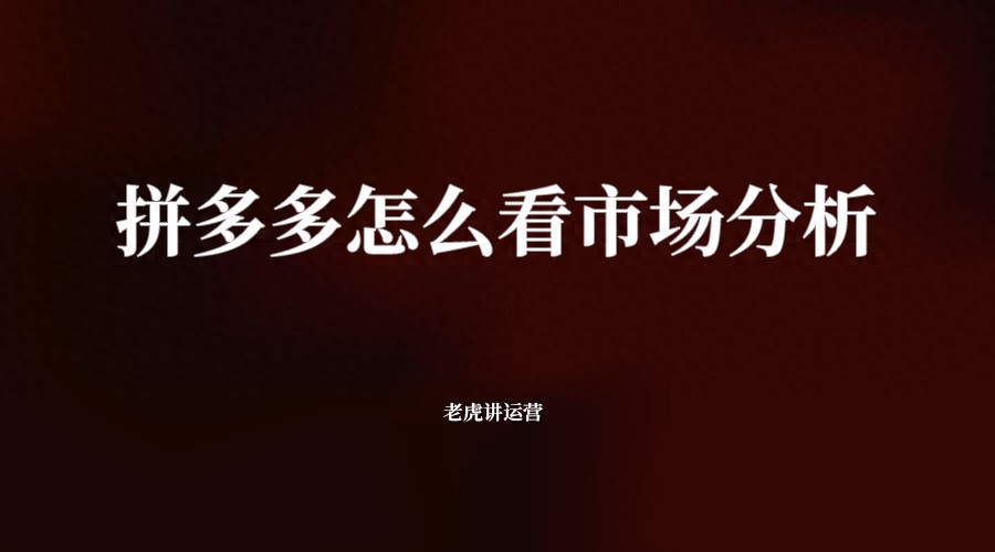 拼多多商家数据分析_竞品价格分析_拼多多新品市场分析